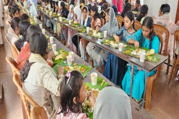 St Antony s H S KANNOTH -onam sadhya