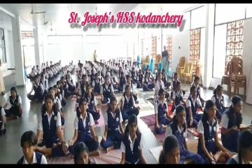 SJHS Kodenchery - Yoga Day